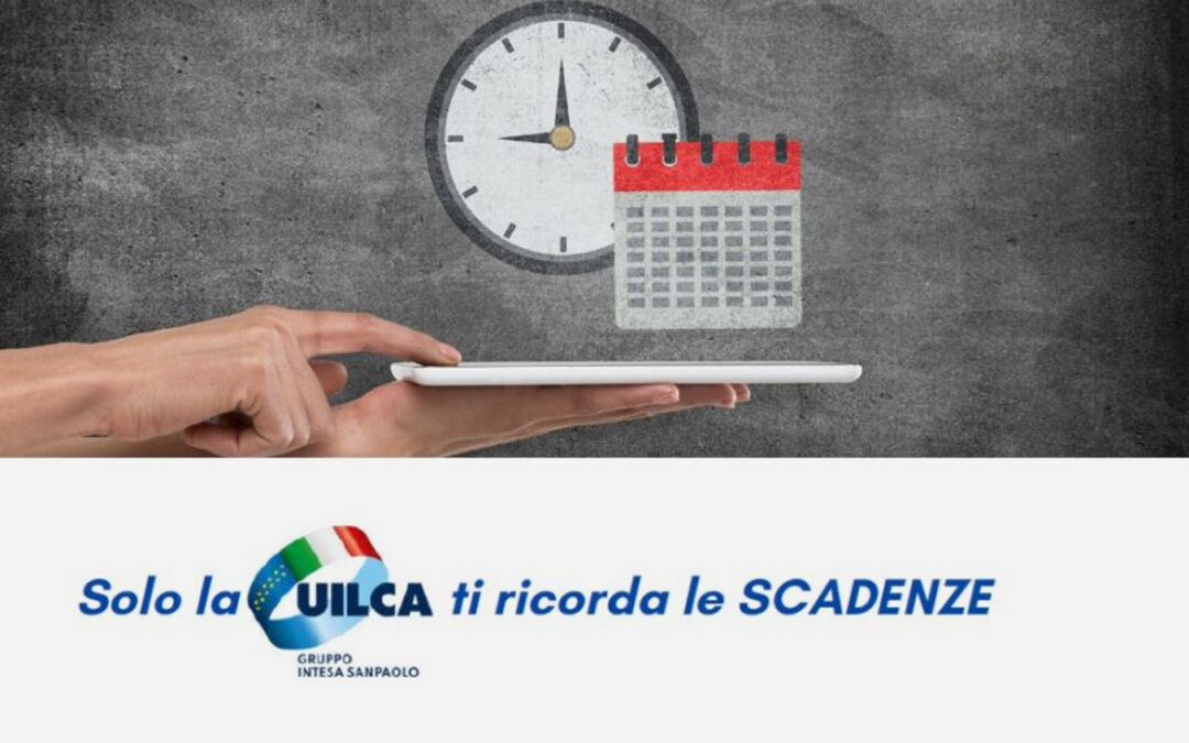 Scadenze UILCA